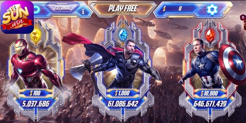 Avengers Sunwin - Ý Nghĩa Biểu Tượng Vạn Năng Trên Trục 1 Phân loại các phòng game theo giá trị hũ thưởng tích lũy