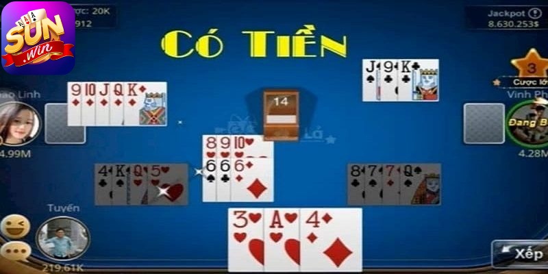 Phỏm Sunwin cùng thông tin về quy trình bốc bài
